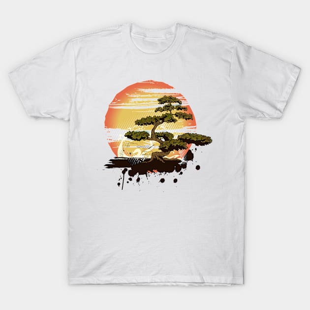 Japanese Bonsai T-Shirt by MaNiaCreations